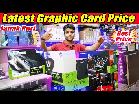 Graphics Cards Prices Delhi Shrichand computers #nehruplace #gpuprices #gaming #rx7600 #50kgamingpc