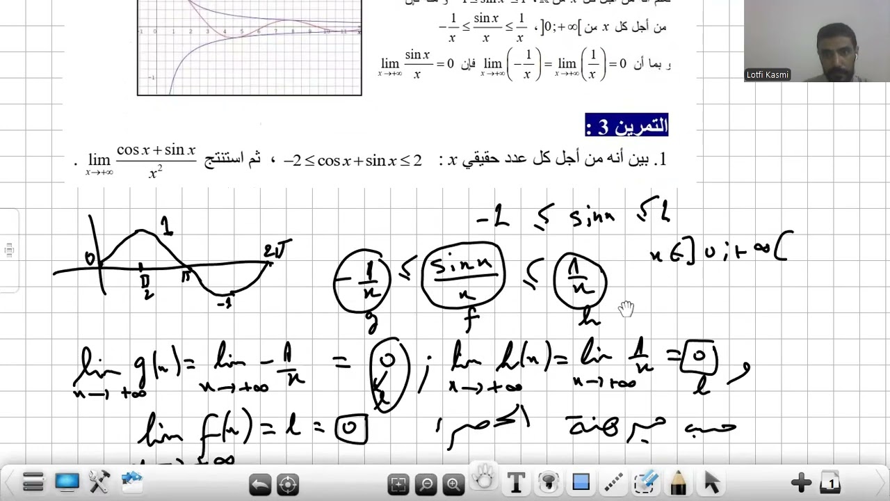 مبرهنة الحصر