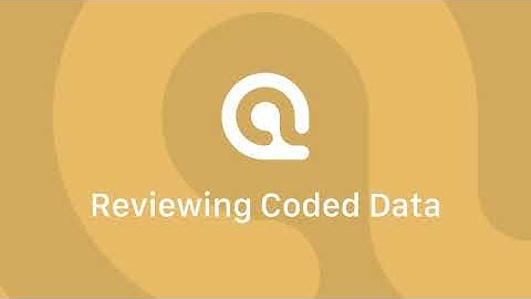 Reviewing coded Data in the Quotation Reader in ATLAS.ti 9 Mac  (sneak preview)