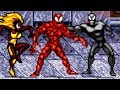 Spider-Man & Venom: Separation Anxiety (Genesis) All Bosses (No Hit)