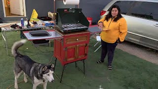 Thrift build Chuck Box (camping kitchen)