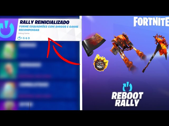 Rally Reinicializado do Fortnite de Volta em Agosto de 2023: Ganhe  Recompensas no Jogo com Amigos