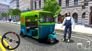 Tuk Tuk Passenger Transporter Rickshaw Driving - Android Gameplay screenshot 1