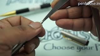 Parker click pen repairing in one minute #parker #moleskine