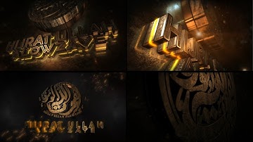 🔥 Professional 3D Intro Animation | Realistic Logo Reveal | Order Now: 0322-4877479