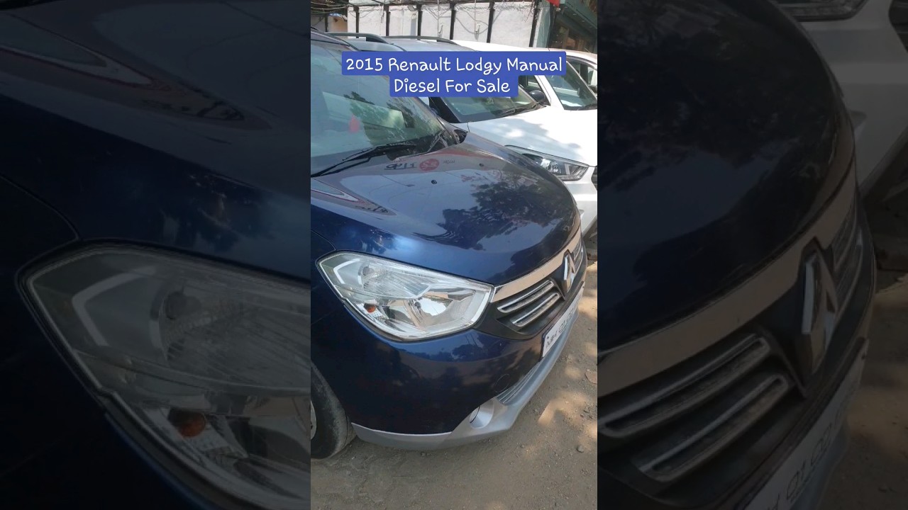 Used 2015 Renault Lodgy 8 Seater Manual Diesel For Sale 