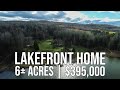 Lake Front Home on 6± Acres | Maine Real Estate