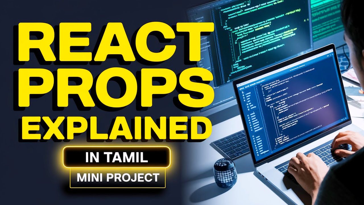 Master React Props | Step-by-Step Guide with Mini Project | Tamil - YouTube