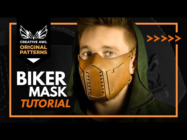 How to make leather Biker Mask with FREE PDF PATTERN - YouTube how-to-make-leather-biker-mask-with-free-pdf-pattern-youtube