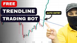 FREE Trendline Trading Bot (Hindi) | Auto Entry, Backtested & Runs While You Sleep (Step-by-Step)