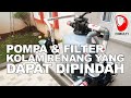 FUNGSI & CARA PENGGUNAAN VACUUM TROLLEY UNTUK PERAWATAN KOLAM RENANG UKURAN BESAR