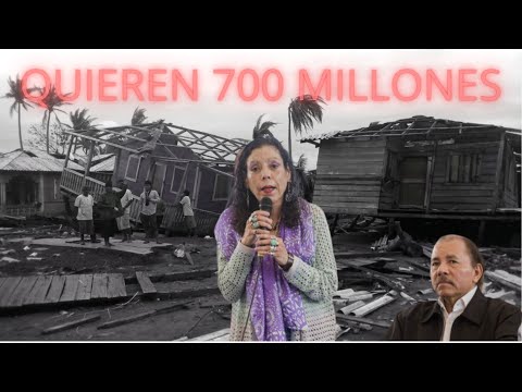 Régimen Ortega-Murillo pedirá 742 millones de dólares para reparar daños provocados por huracanes