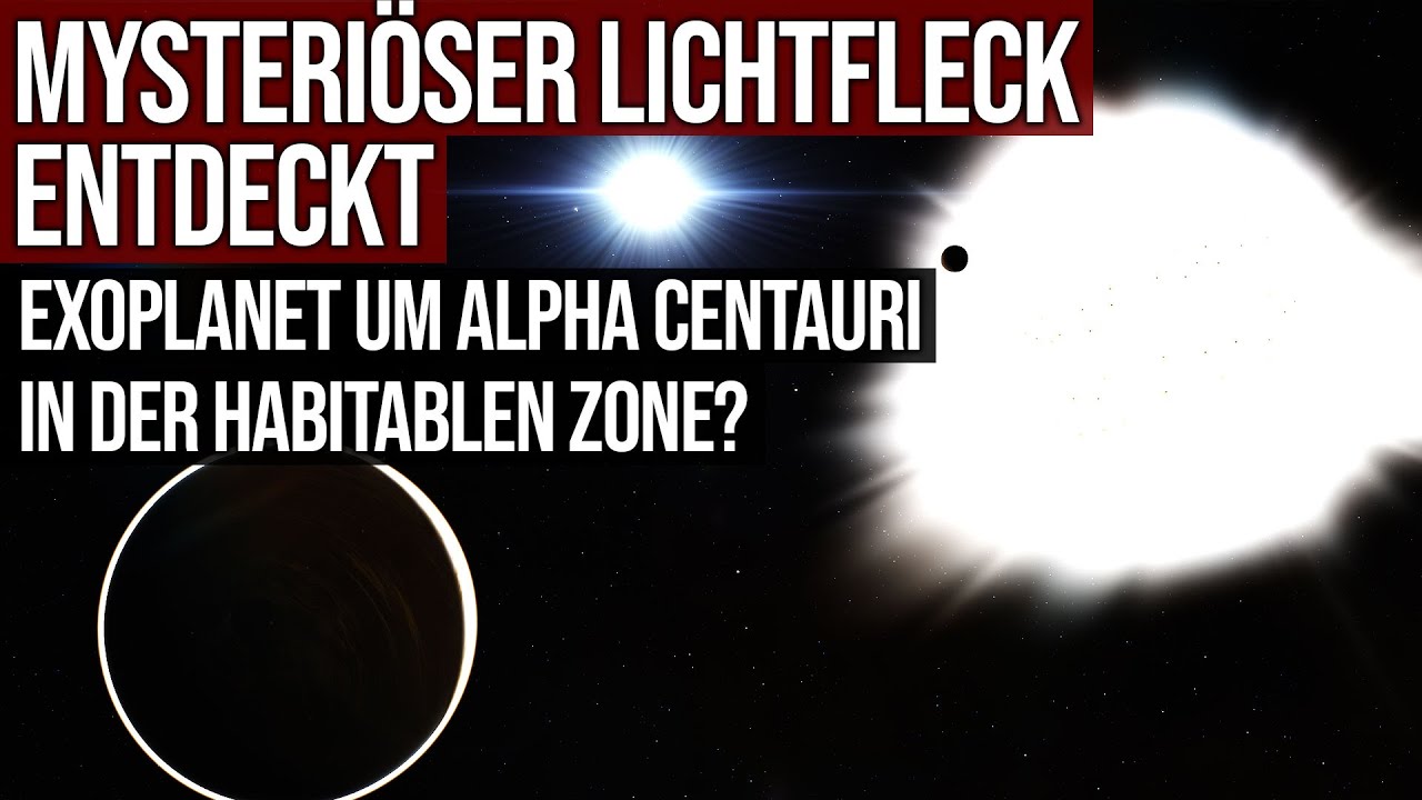 ⁣Mysteriöser Lichtfleck - Exoplanet um Alpha Centauri A? - In der habitablen Zone?