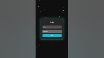 Shake Effect Login Page using HTML CSS & JavaScript #shorts