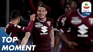 Belotti scores brilliant overhead kick | Torino 3-2 Sassuolo | Top Moment | Serie A