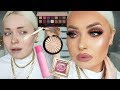 Testing NEW High End Makeup!! | First impressions Makeup Tutorial