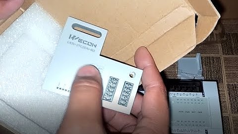 WECON PLC ANALOGE MODULES HARDWARE INTR #PROGRAMMING#ANALOG