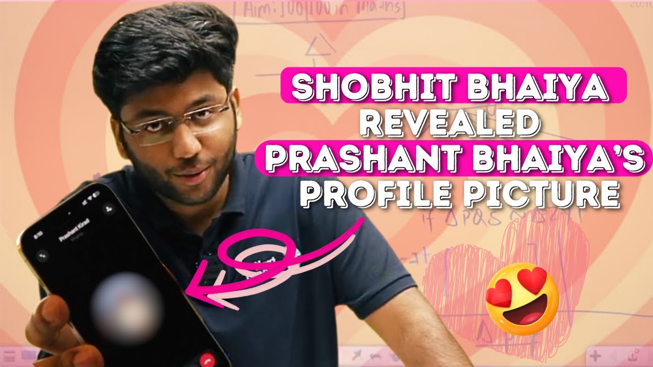 Shobhit Bhaiya Revealed PRASHANT BHAIYA S Profile Picture II shobhit-bhaiya-revealed-prashant-bhaiya-s-profile-picture-ii