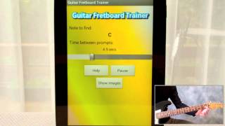 Guitar Fretboard Trainer Android App - Learn the guitar fretboard screenshot 4