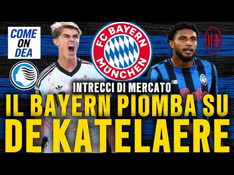 Video ATALANTA: SE RESTA EDERSON SE NE VA DE KATELAERE? IL BAYERN SUL BELGA, IL MILAN TENTA PER EDERSON