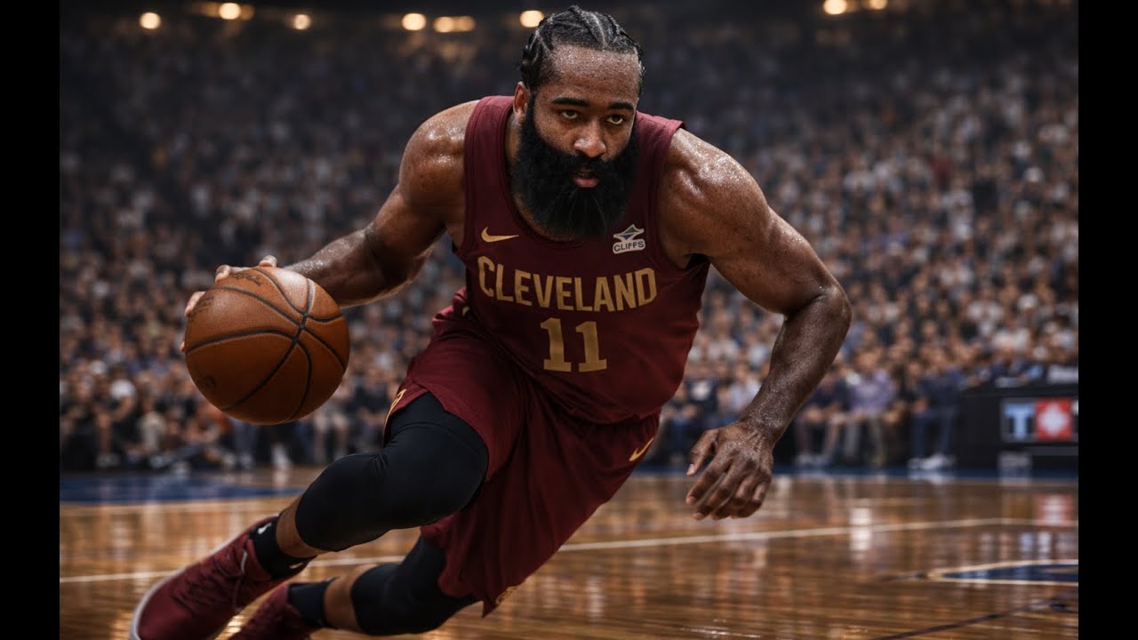 NBA 2K26 Realistic James Harden at CAVS Uniform!
