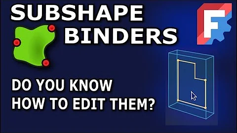 SubShape Binder Trick You’re Missing in FreeCAD? | You can edit them!