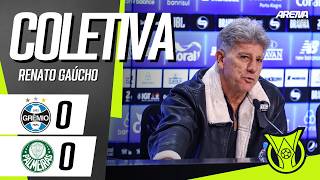 COLETIVA RENATO GAÚCHO | AO VIVO | Grêmio x Palmeiras - Brasileirão 2026