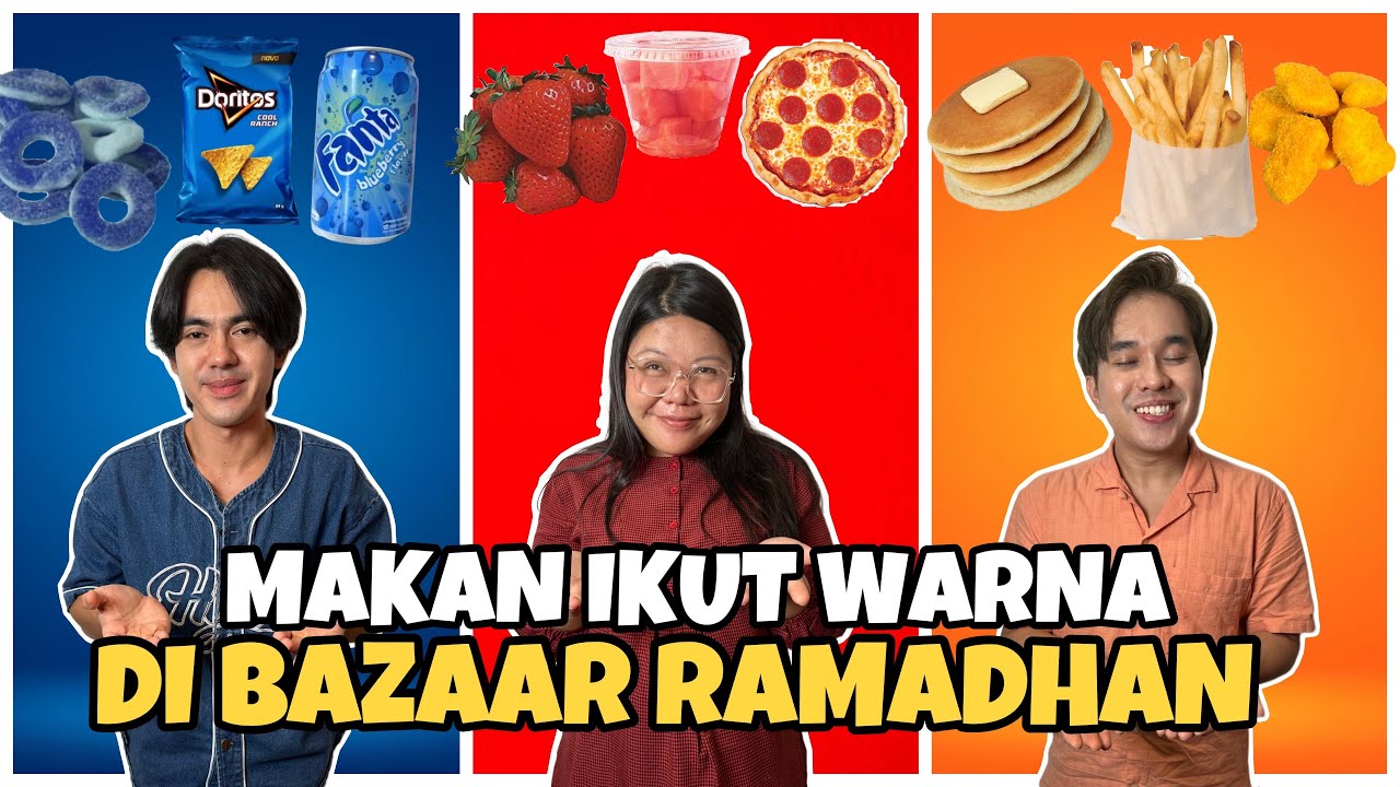 MAKAN IKUT WARNA DI BAZAAR RAMADHAN VIRAL PUTRAJAYA!