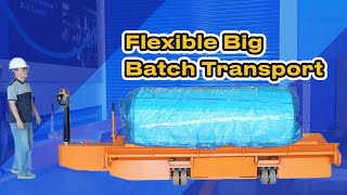 Electric Big Batch Trolley Slim Model | Heavy Duty Fabric Roll Carrier | Effortless | ST-MBT-08I