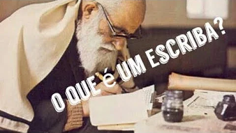 O que é um escriba?