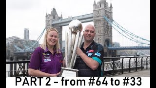 2019 World Darts Championship - All the players from #64 to #33