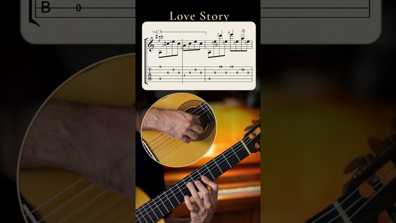 Love Story (Where Do I Begin) by Francis Lai – Guitar Arrangement