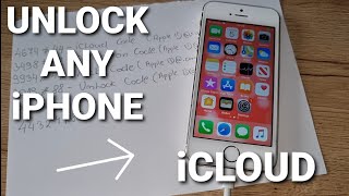 How To Unlock iPhone 4/5/6/7/8/X/11/12 from iCloud without Apple ID/DNS/Password 1M% Success