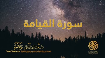 075 سورة القيامة ختمة برواية شعبة عن عاصم من الشاطبية