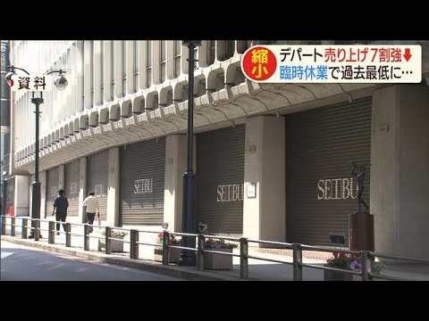 デパート 休業