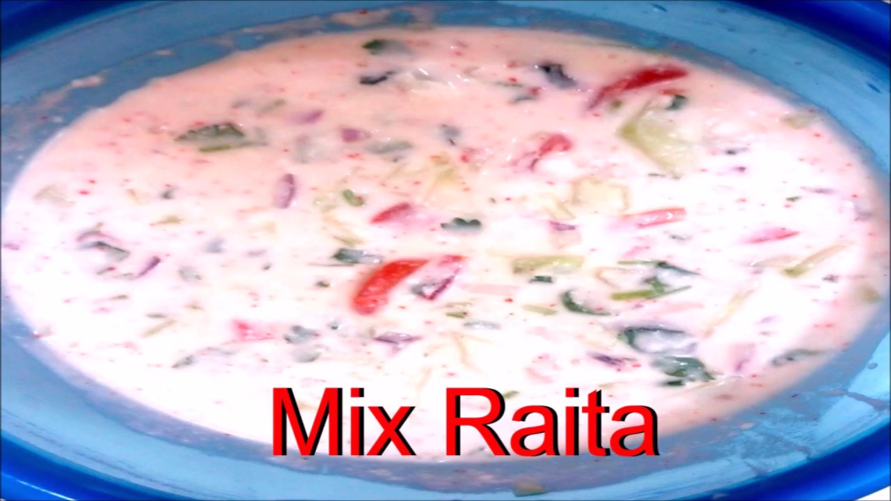 Mix veg Raita ,How to cook simple and easy Mix veg raita YouTube