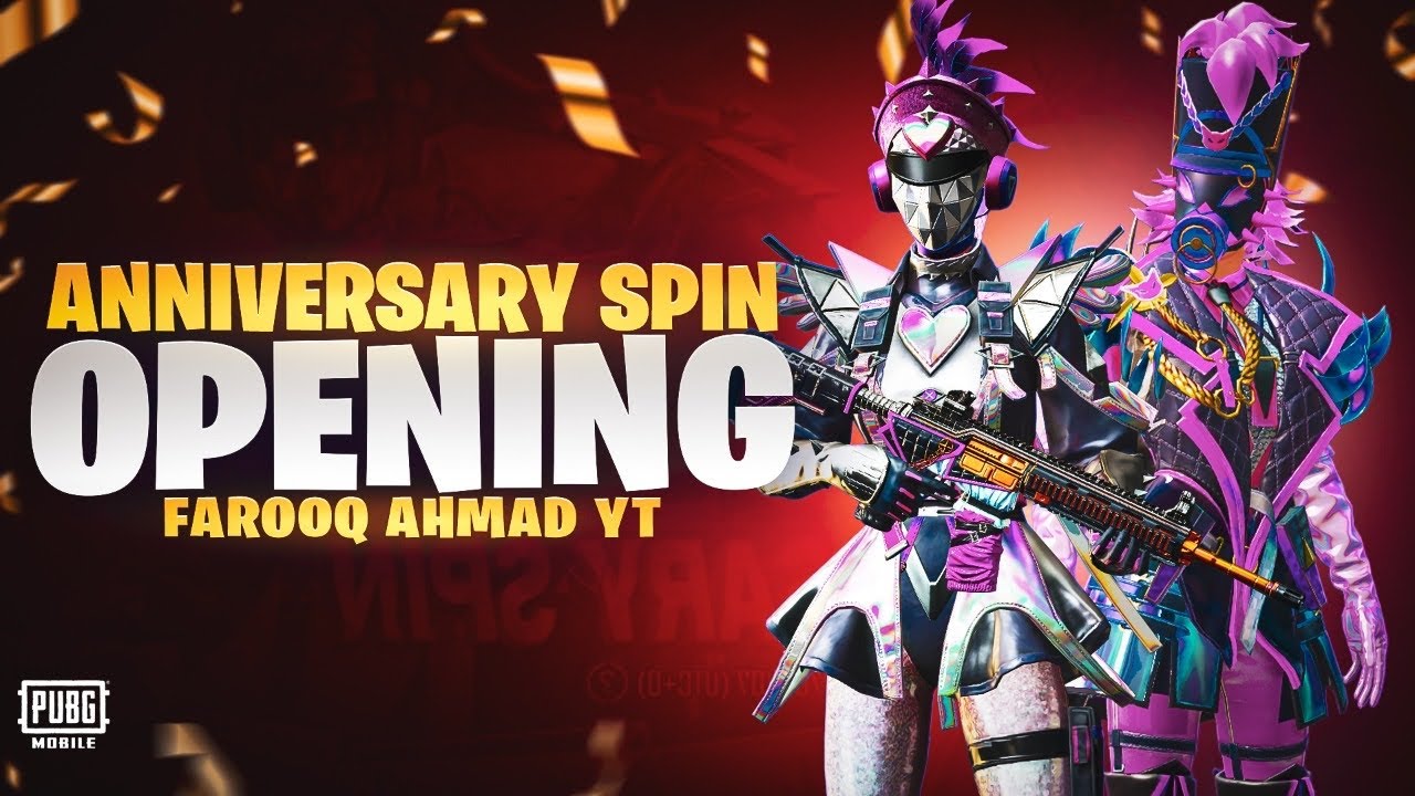 New Anniversary LUCKY Spin | Royal Pass Giveaway | 🔥 PUBG MOBILE🔥