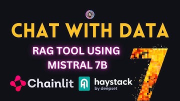 Chat with Data App: RAG using Mistral 7B, Haystack, and Chainlit