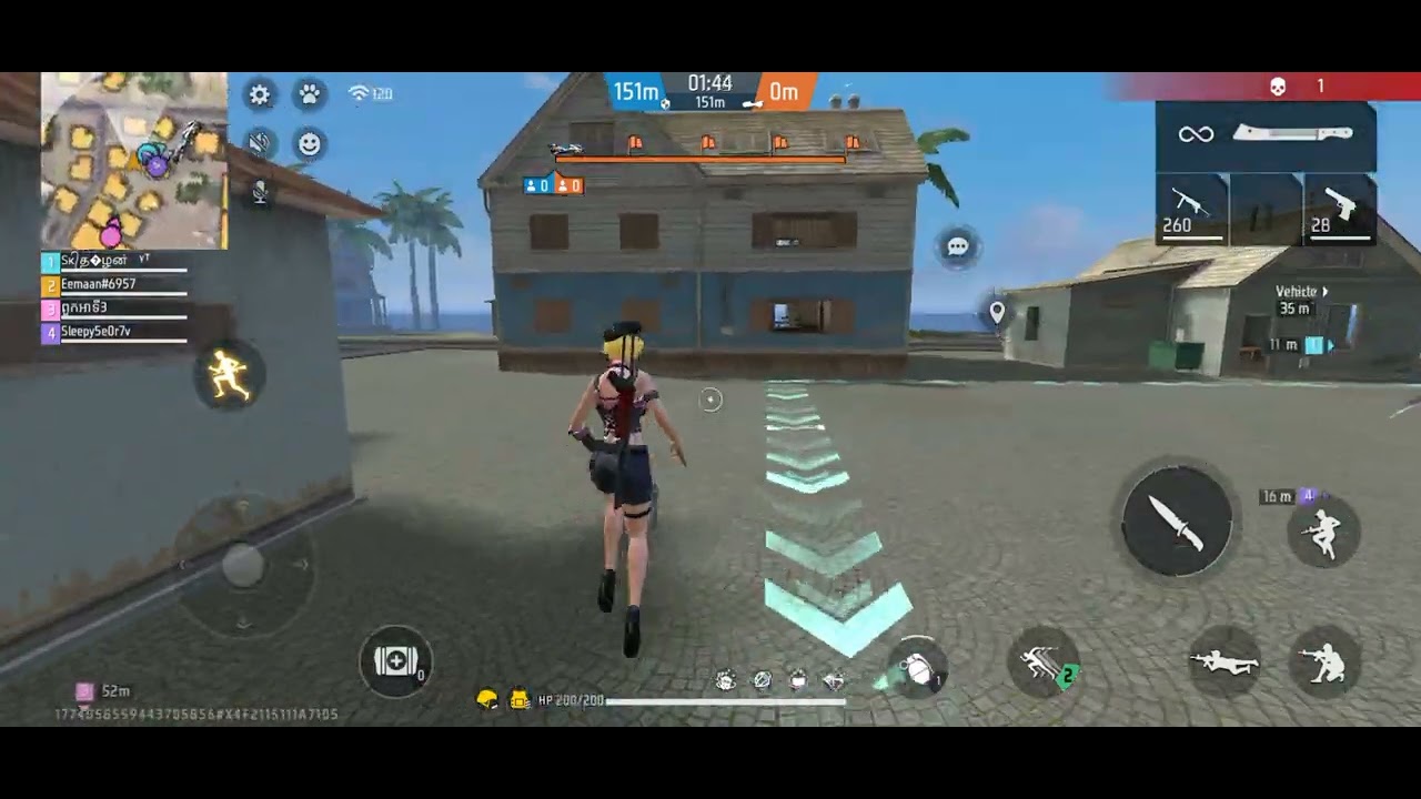 free fire just added a new game Conway crunch