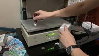 manual small cellophane packing machine,semi-automatic overwrapper,poker packing machine