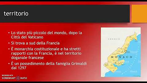 Com'è il territorio del Monaco?