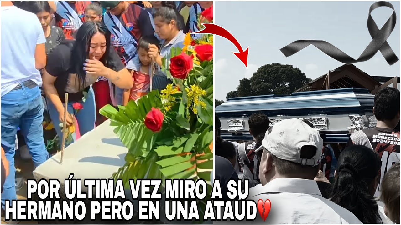 El dolor más grande es perder un hermano Ingrid no encontraba consuelo con nada💔