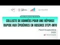 Data Collection for Rapid Epidemic Response In the Absence of Epi-Info (French Session)