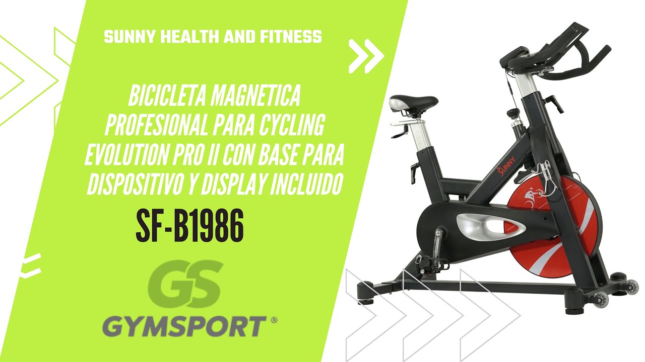 SUNNUY BICICLETA MAGNETICA PROFESIONAL PARA CYCLING PRO II CON