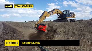 ALLU Transformer Screener Crusher - Pipeline Padding