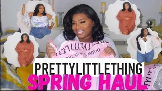 PRETTYLITTLETHING PLUS SIZE TRY-ON-HAUL *Welcome To Spring*