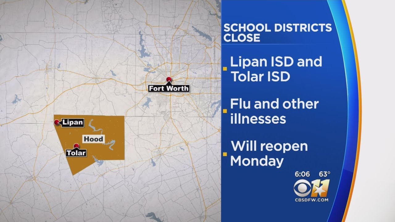 More North Texas Schools Close Due To Flu - YouTube