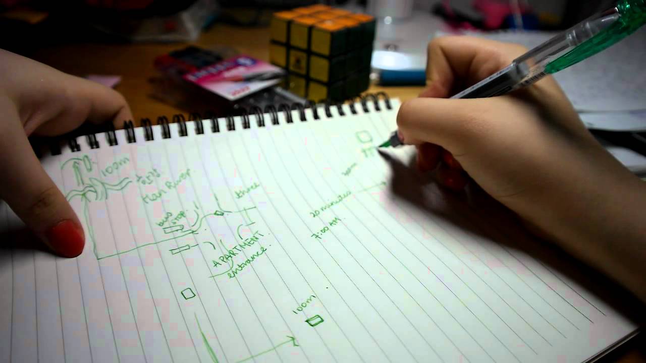 Giving Directions and Doodling *whisper