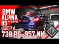 BMW ALPINA B5 Biturbo Touring | Stage 1 Chiptuning - Dyno - 100-200 | mcchip-dkr