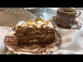 Рецепт торта с орехами и изюмом 🍰 Без глютена 👌🏼Очень вкусный ✅